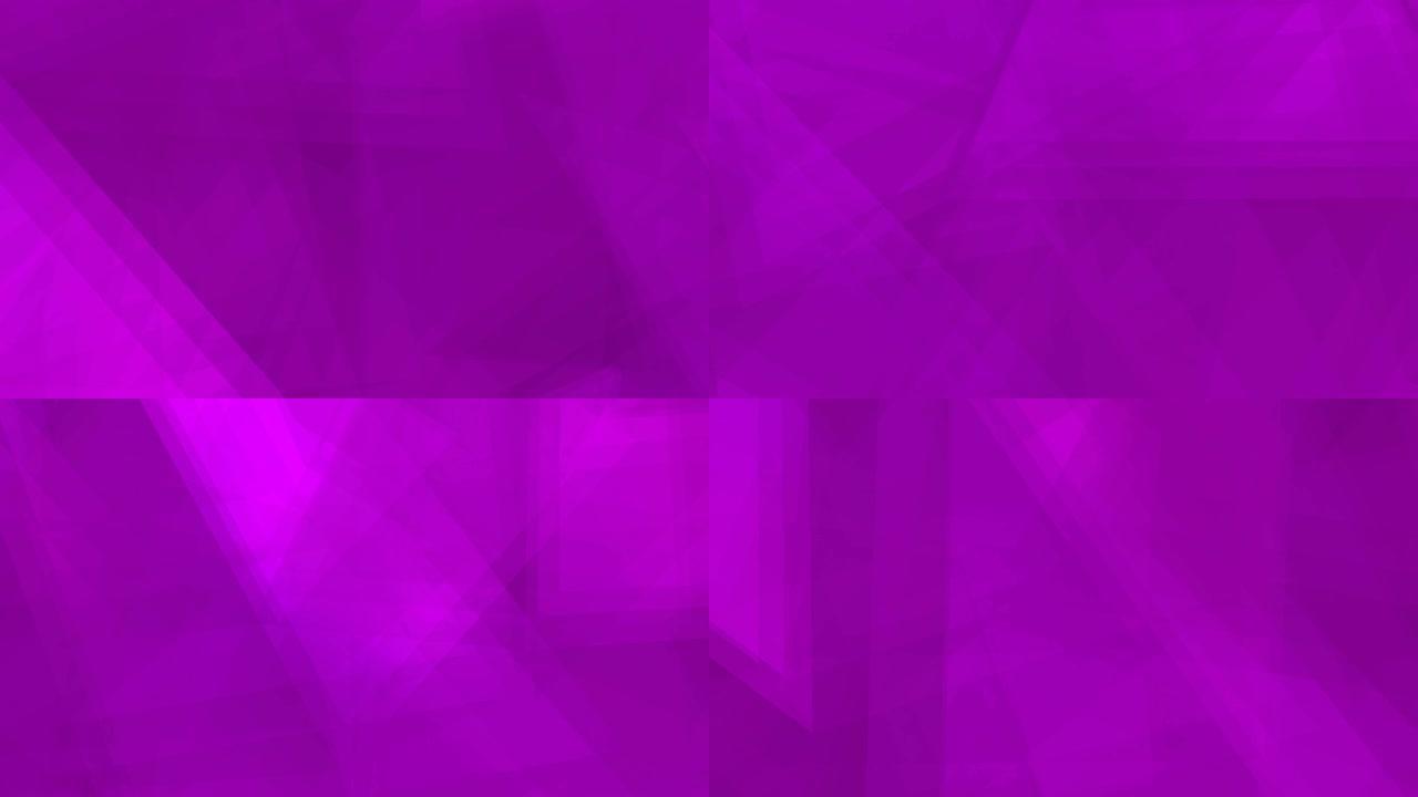紫色三角爆炸动画