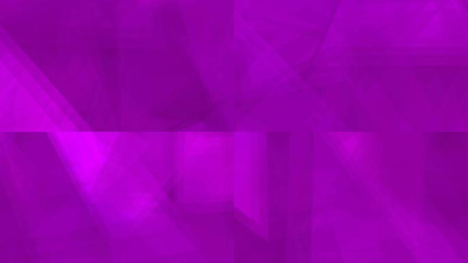 紫色三角爆炸动画