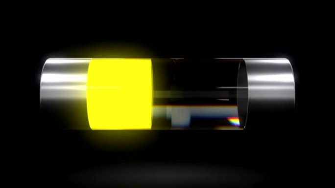 电池放电动画显示电子设备电池放电过程