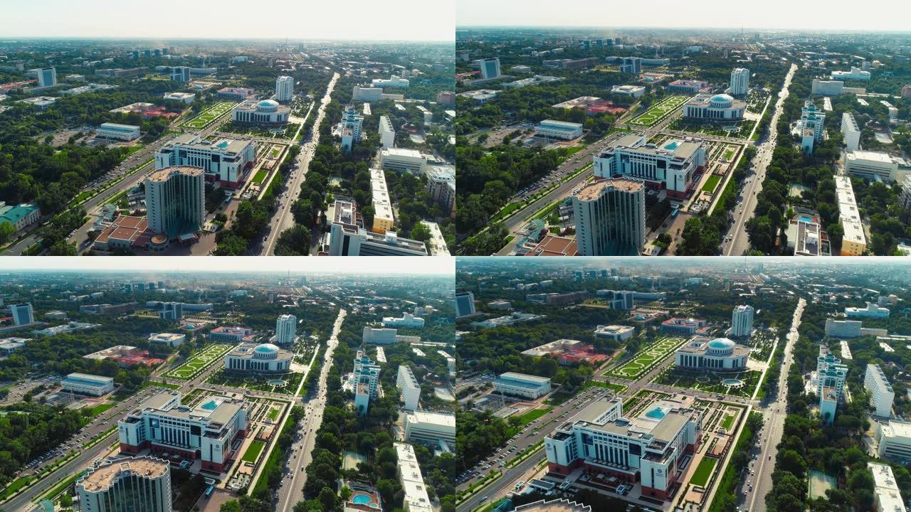 DJI激发4k空中拍摄乌兹别克斯坦塔什干