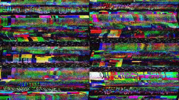 故障电视静态噪声失真信号问题