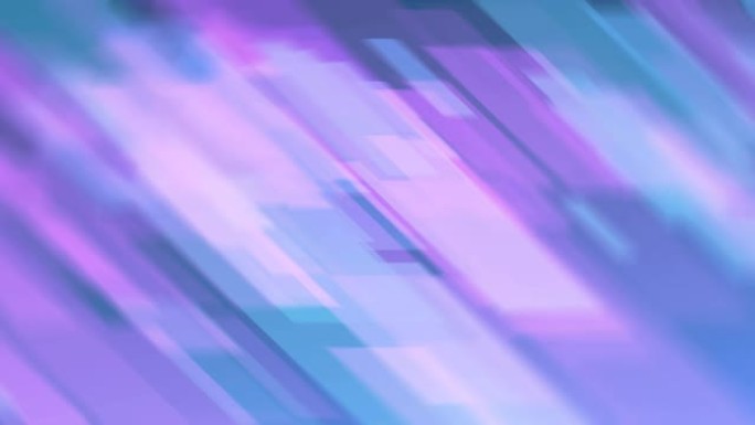 4k蓝紫色粉色方形模糊抽象技术背景