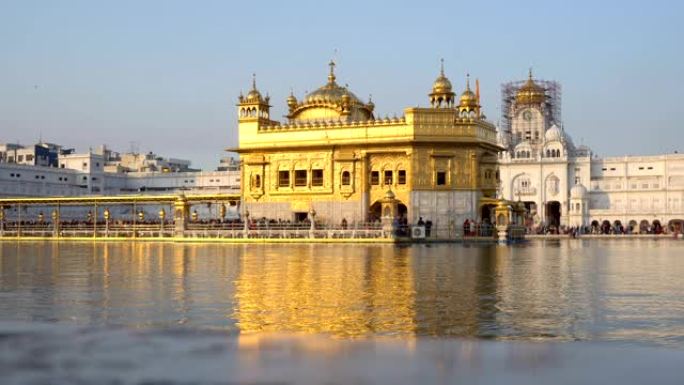 印度阿姆利则的金庙锡克教Harmandir Sahib