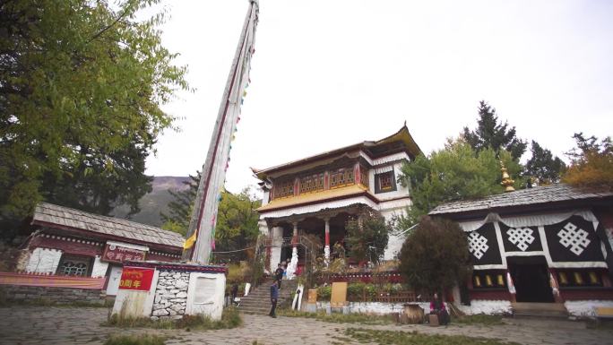 藏式建筑风格 藏族寺庙建筑风格