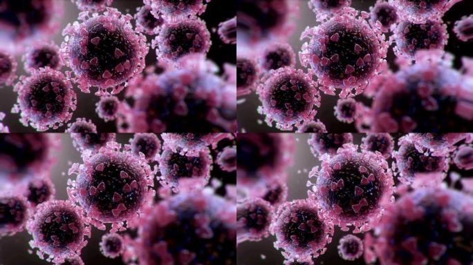 冠状病毒细胞新型冠状病毒肺炎