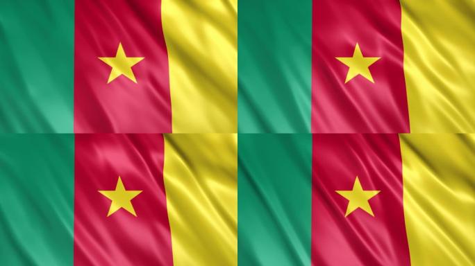 喀麦隆的旗帜