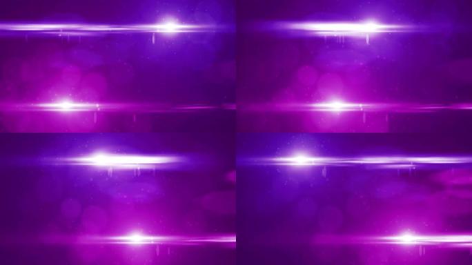 4k抽象光背景，粉色和紫色光