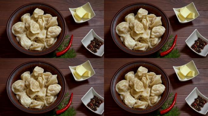 饺子-俄罗斯国菜。准备吃