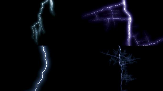 黑色背景上的照明叠加