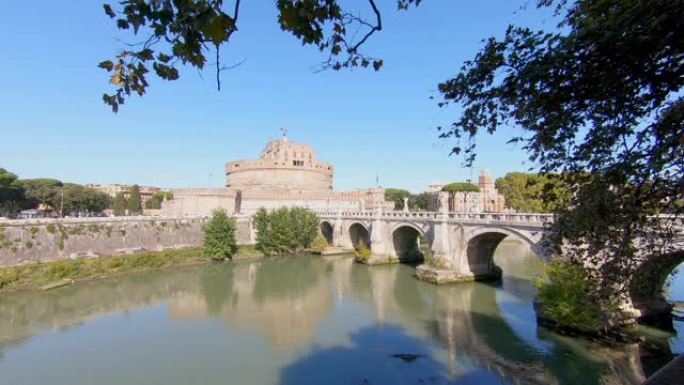 贯穿意大利罗马的台伯河