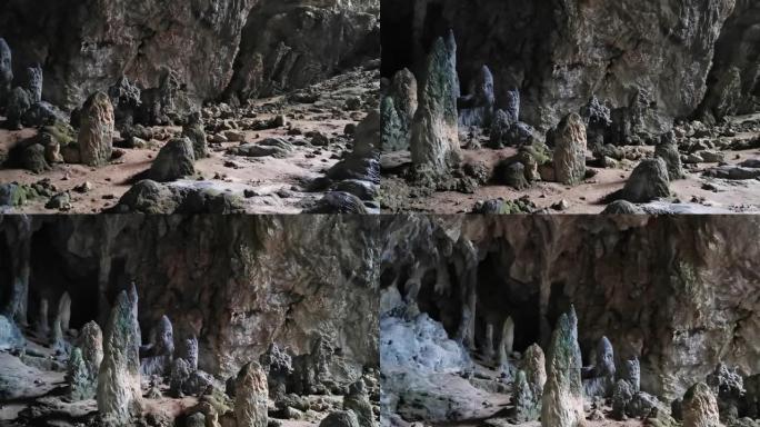 尼玛拉洞穴附近的土耳其性质。马尔马里斯镇地区。金牛座山脉