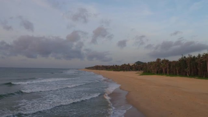 中国海南陵水界岛旅游区度假村鸟瞰图