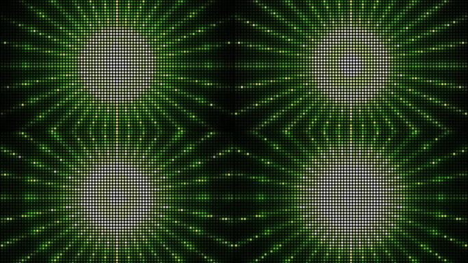 抽象背景绿光螺旋