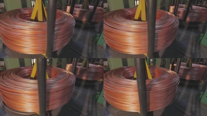 铜缆，铜缆的一种线圈。铜缆制造
