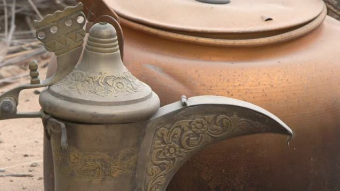 传统黄铜咖啡壶