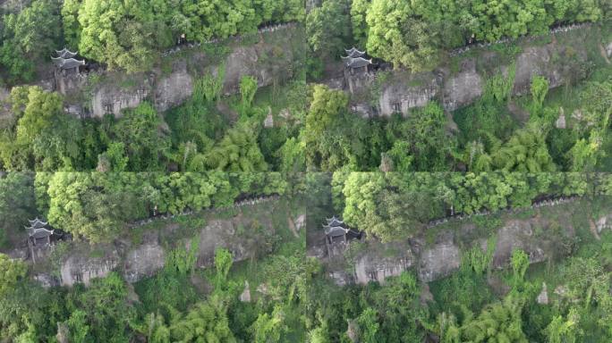 重庆合川钓鱼城风光