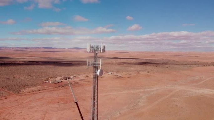 5g蜂窝塔: 用于亚利桑那州北部的蜂窝电话和视频数据传输的蜂窝通信塔
