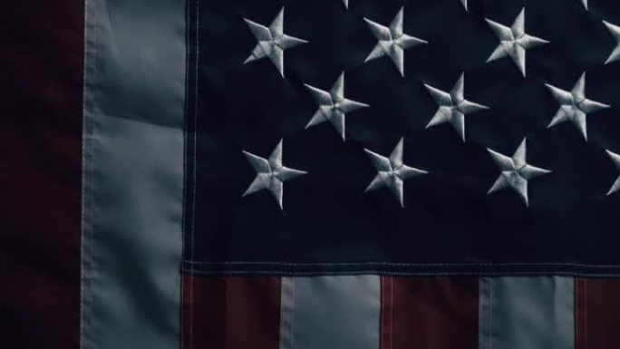 美国国旗，美国国旗背景为黑色