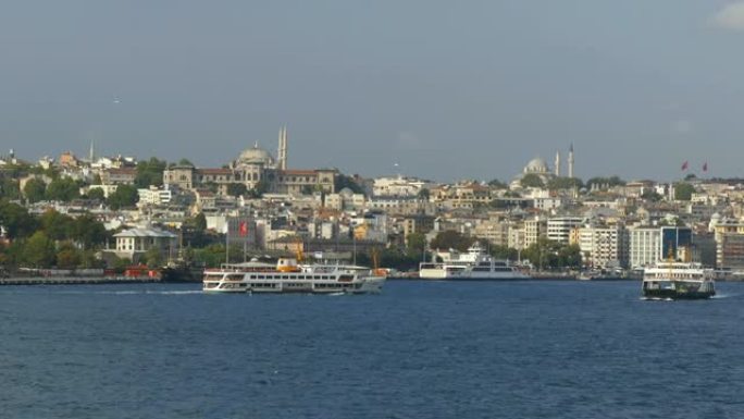 老伊斯坦布尔的美丽景色