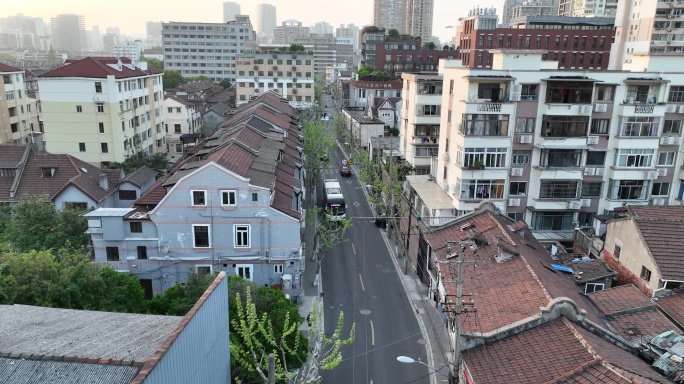 5K原素材-上海北外滩、临潼路及老建筑