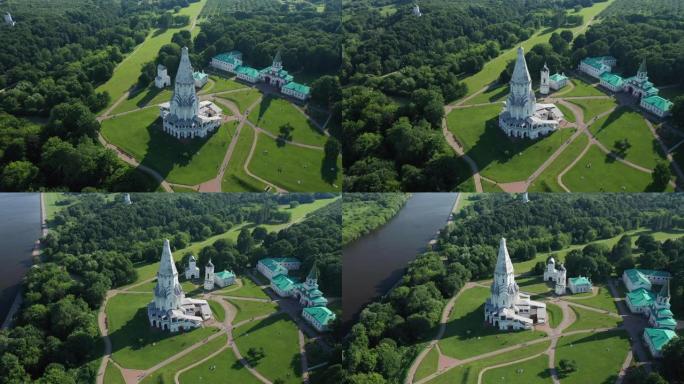 俄罗斯莫斯科科洛门斯科耶公园升天教堂