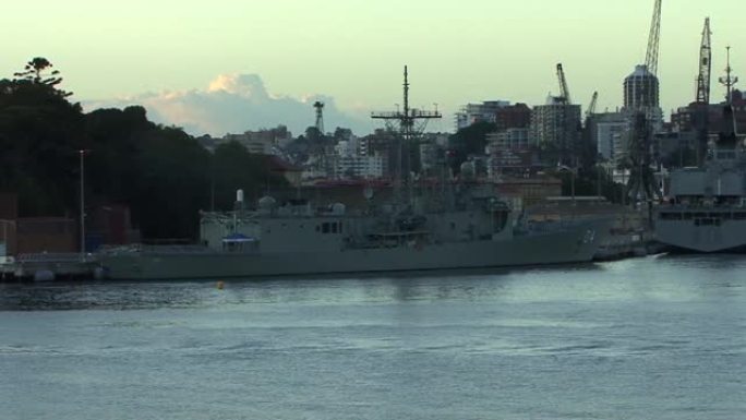 军用船只悉尼港