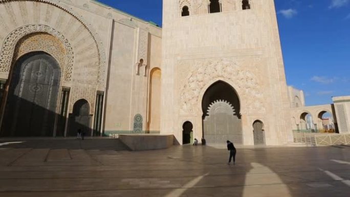 卡萨布兰卡哈桑二世清真寺全景