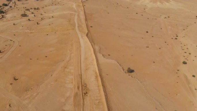 沙特阿拉伯中部利雅得红沙沙漠地区露头地质构造