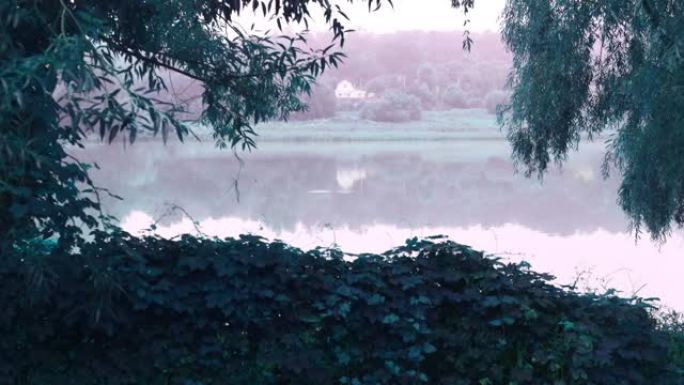 自然的时间流逝大自然风光湖面上湖水