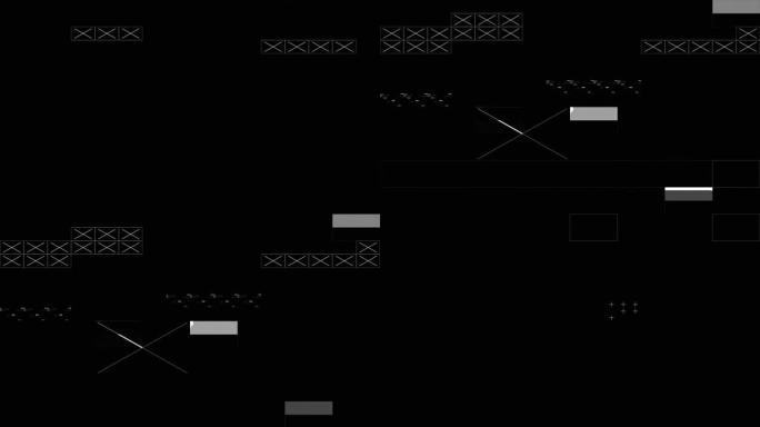 独特设计数字动画像素噪声毛刺错误抽象视频损坏