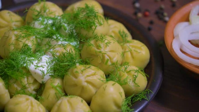 格鲁吉亚传统美食khinkali