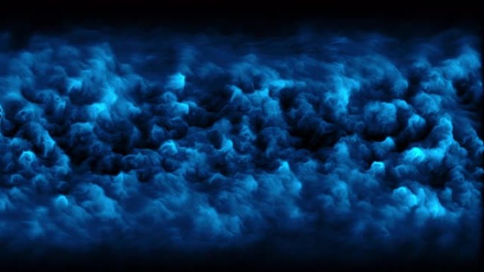 计算机生成浓烟的逼真背景，3D渲染抽象浓云