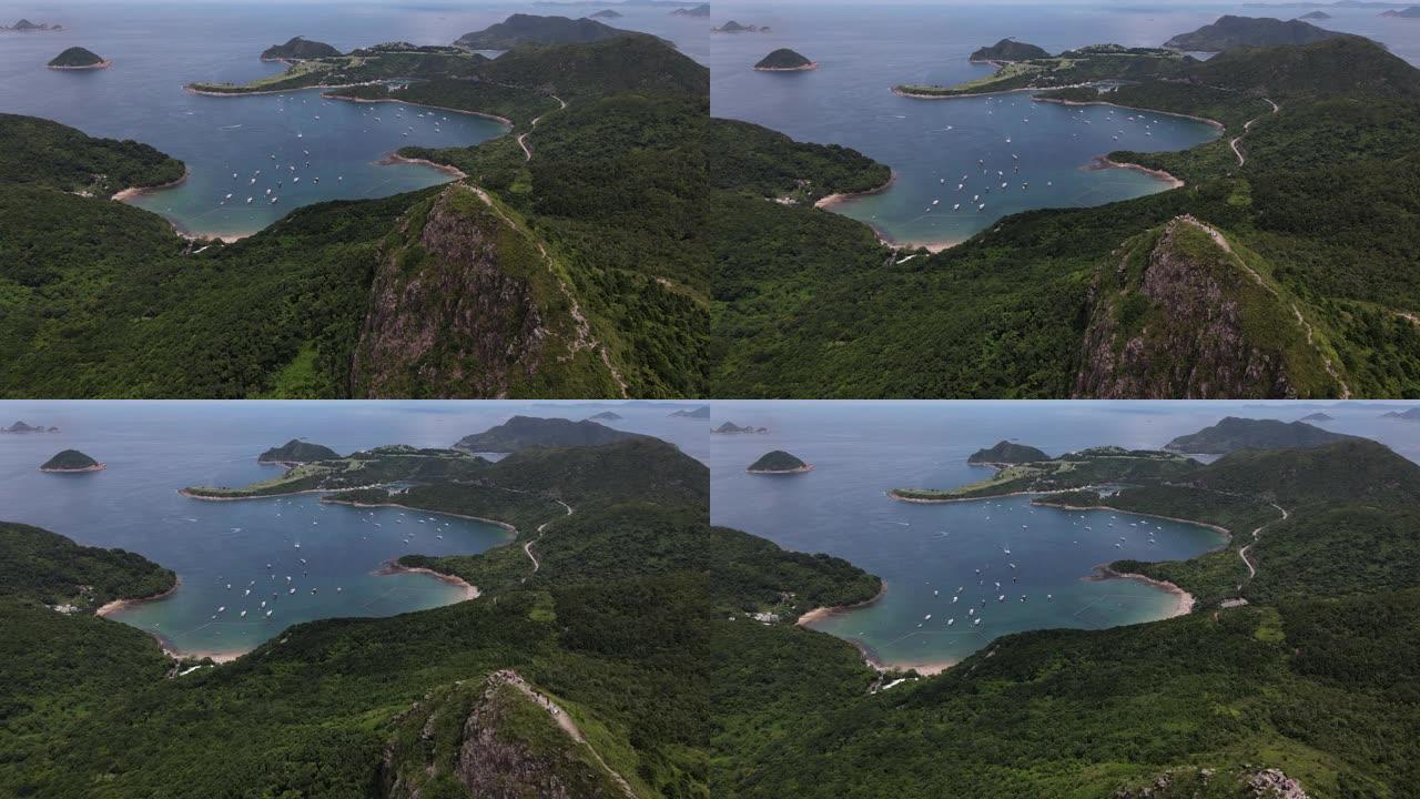 香港清水湾郊野公园高空垃圾峰，尖峰