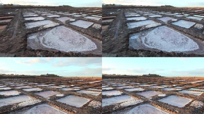 Salinas del Carmen time lapse-富埃特文图拉，加那利群岛