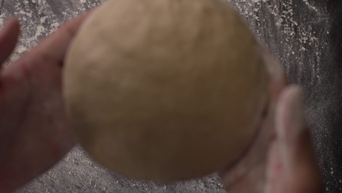 面团和面扔面团馒头面粉 小麦主食制作升格