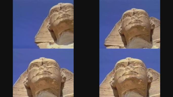 埃及1988，狮身人面像在吉萨考古遗址