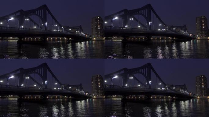 清洲大桥，日本东京夜景