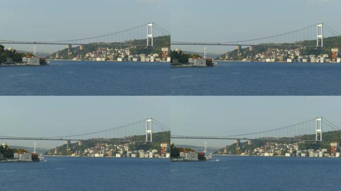 博斯普鲁斯海峡伊斯坦布尔美丽而著名的地方