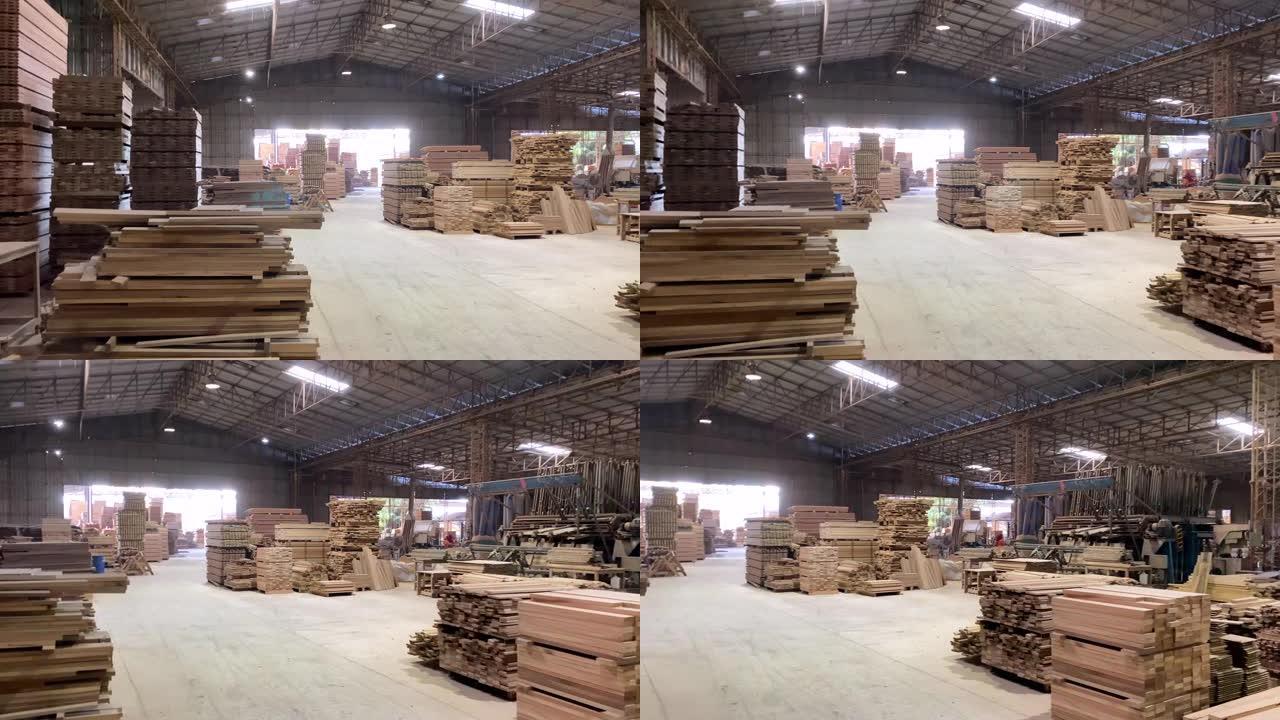 生产镶木地板的工业设备