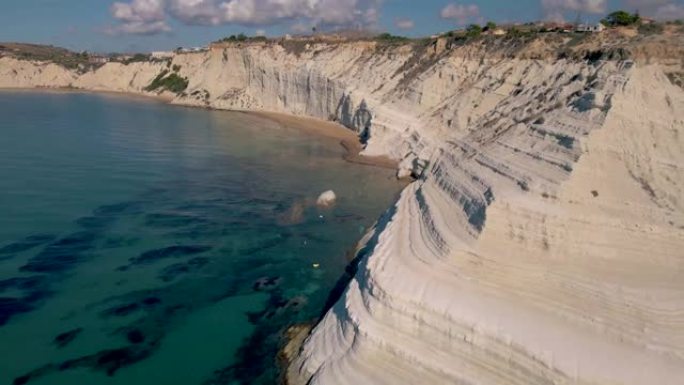 斯卡拉·德·图尔奇 (Scala dei Turch)，在西西里岛的斯卡拉·德·图尔奇 (Scala