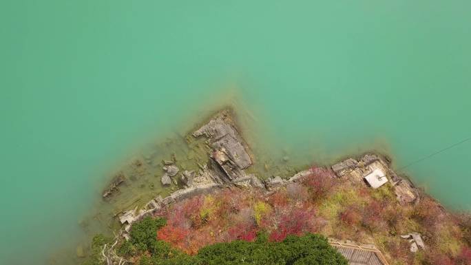 林芝巴松措景区 湖水巴松错景区 湖水