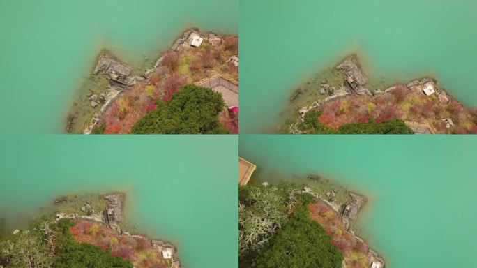 林芝巴松措景区 湖水巴松错景区 湖水