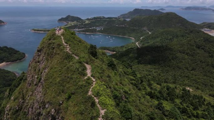 香港清水湾郊野公园高空垃圾峰，尖峰