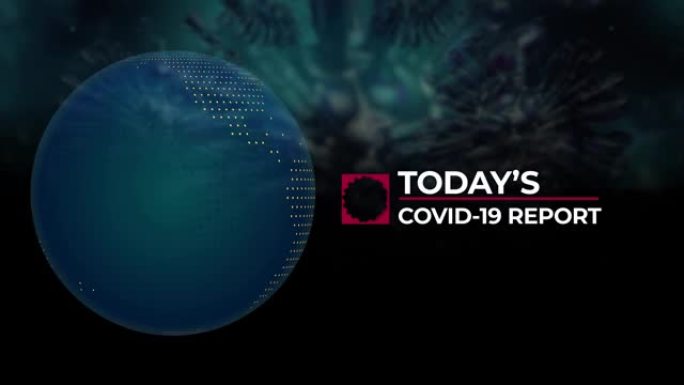 今日新型冠状病毒肺炎报道标题为冠状病毒新型冠状病毒肺炎背景和全球的突发新闻