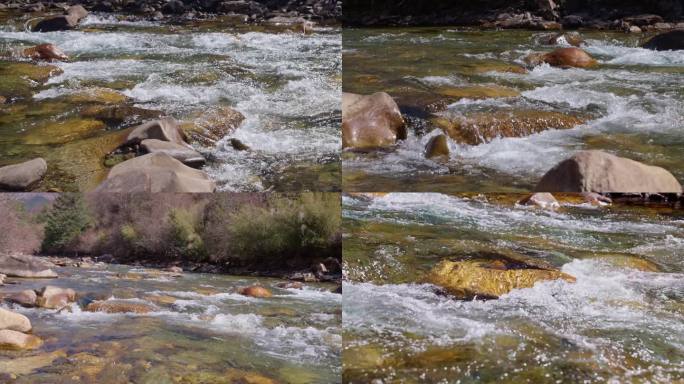大自然小河流溪水