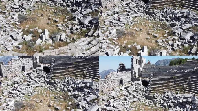 土耳其安塔利亚的Termessos archrological site