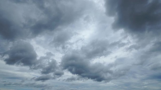 多云天空的景色阴云积雨云阴雨密布