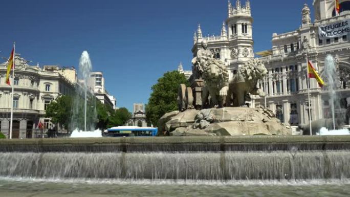 马德里西贝莱斯喷泉广场