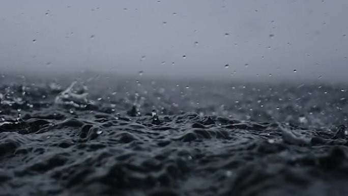 慢动作海洋雨