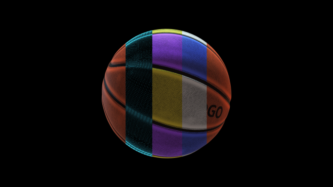 E3D自定义篮球AE模板